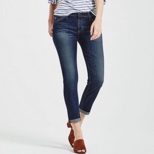 AG Adriano Goldschmied Women's Ankle Jeans - Dark Blue